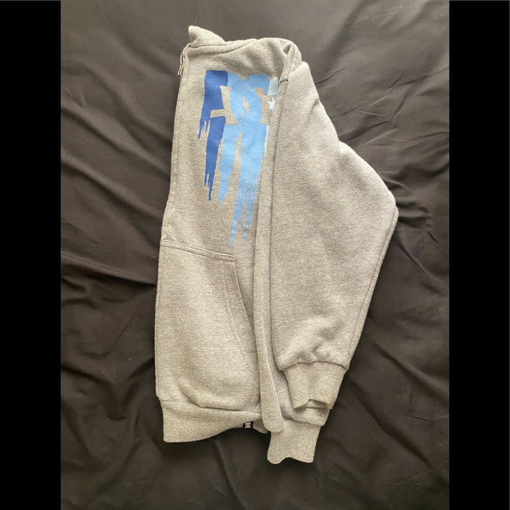 Dc grey zip up